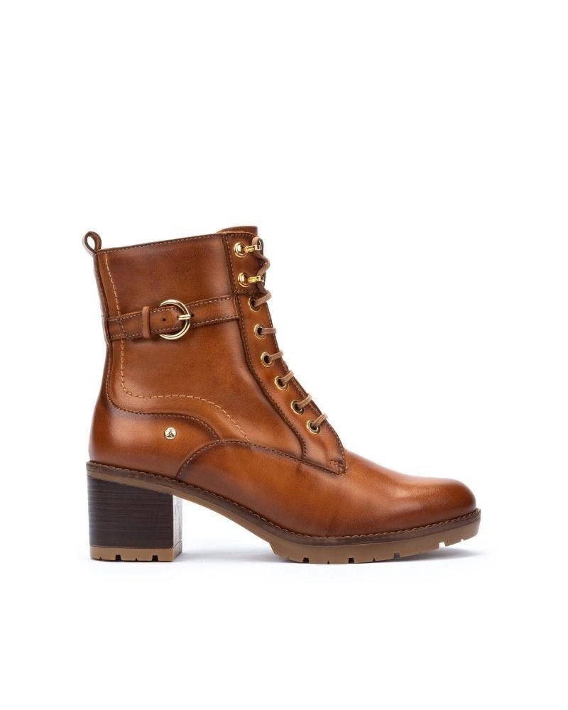 PIKOLINOS LLANES W7H 8510  Botas Militares Mujer Marrón