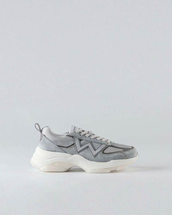 Mim STUDIO Zapatillas Bajas Mujer Gris