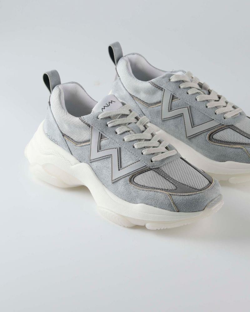 Mim STUDIO Zapatillas Bajas Mujer Gris