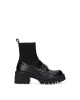  Zapatos Mocasines Mujer EXE Negro B079 H227