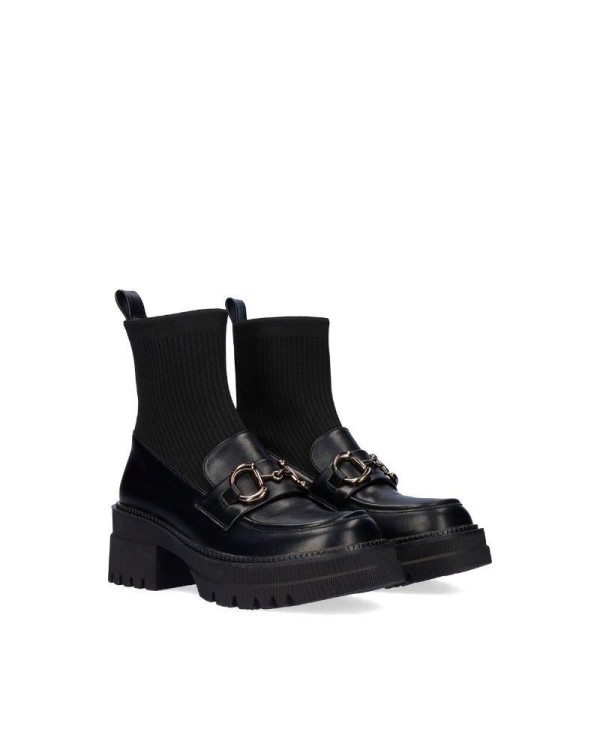 Sapatos Mocassins Mulher EXE Negro B079 H227