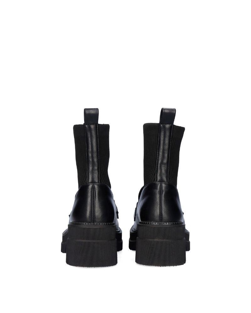 Sapatos Mocassins Mulher EXE Negro B079 H227