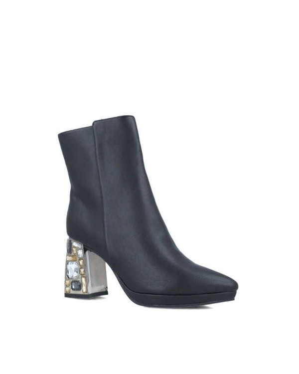 MENBUR 24449 Botines Fiesta Mujer Negro
