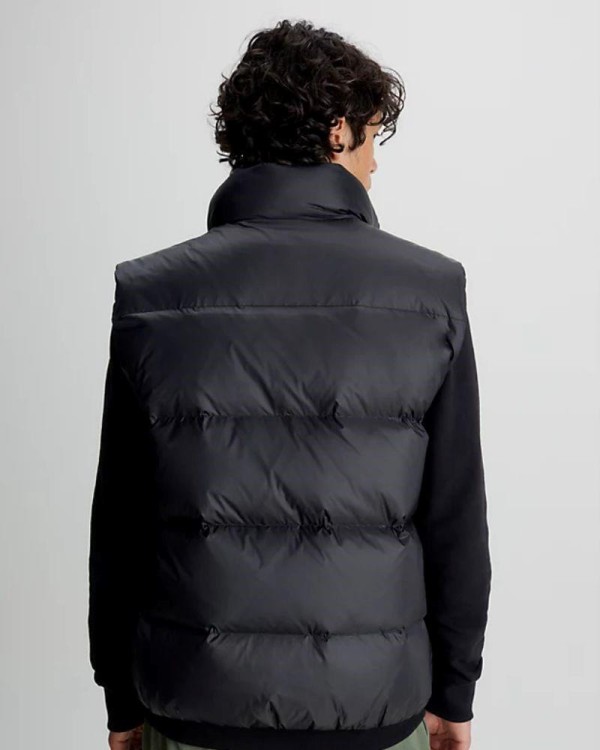 CALVIN KLEIN J30J323473BEH Casaco Colete Homem Preto