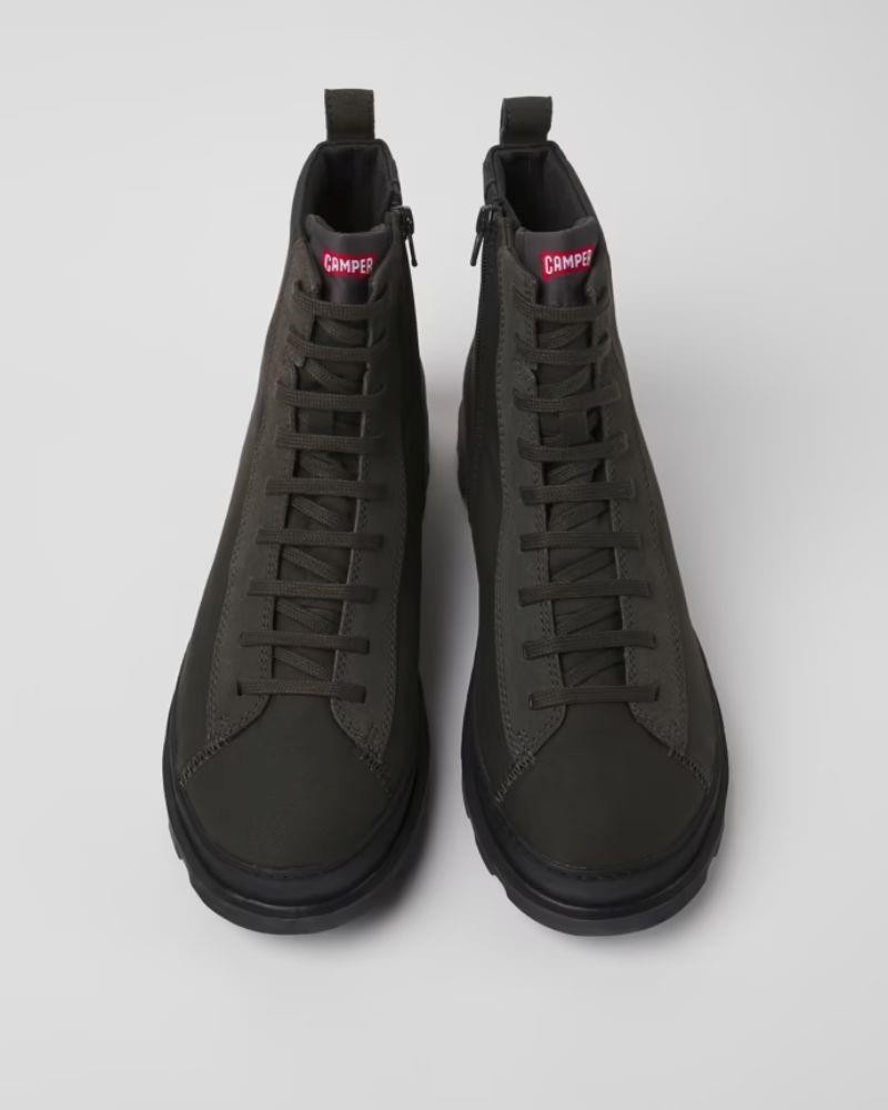 CAMPER K300427 012 Botas Militares Hombre Negro