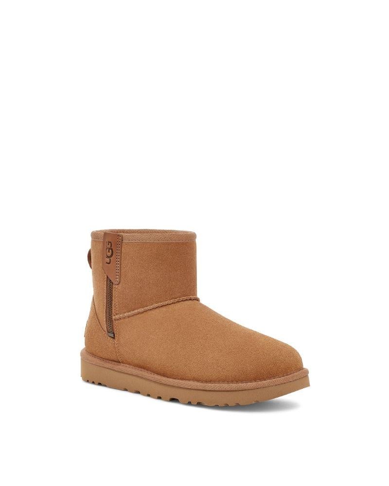 Botas Australianas UGG de pelo Mujer Marrón 1151230 MINI BAILEY ZIP
