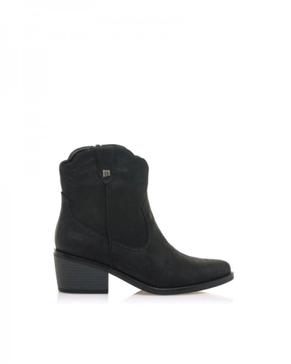  Botines Cowboy Mujer MUSTANG Negro 51966