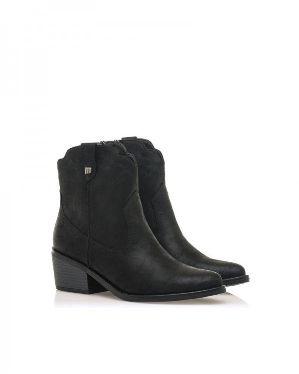  Botines Cowboy Mujer MUSTANG Negro 51966