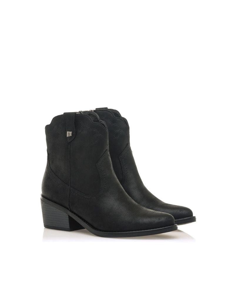  Botines Cowboy Mujer MUSTANG Negro 51966