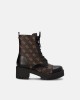 GUESS WALKUP FL8WAP FAL10 Botas Militares Mujer Marrón