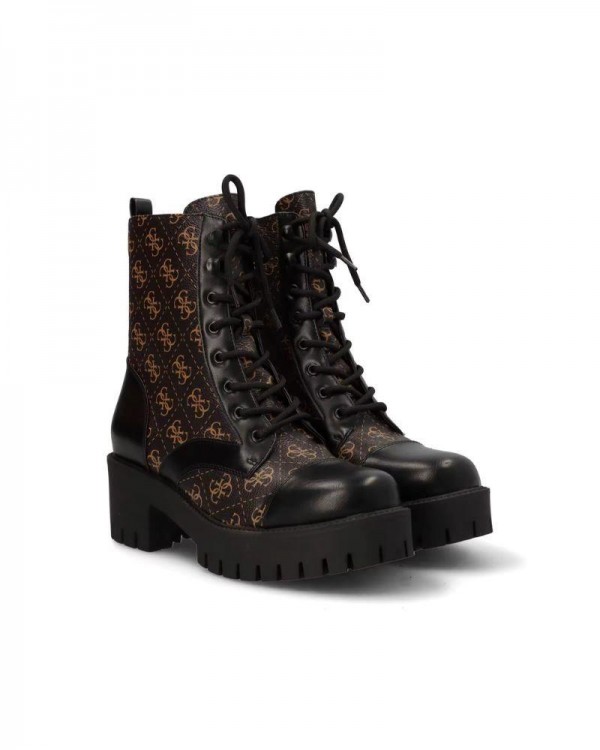 GUESS WALKUP FL8WAP FAL10 Botas Militares Mujer Marrón