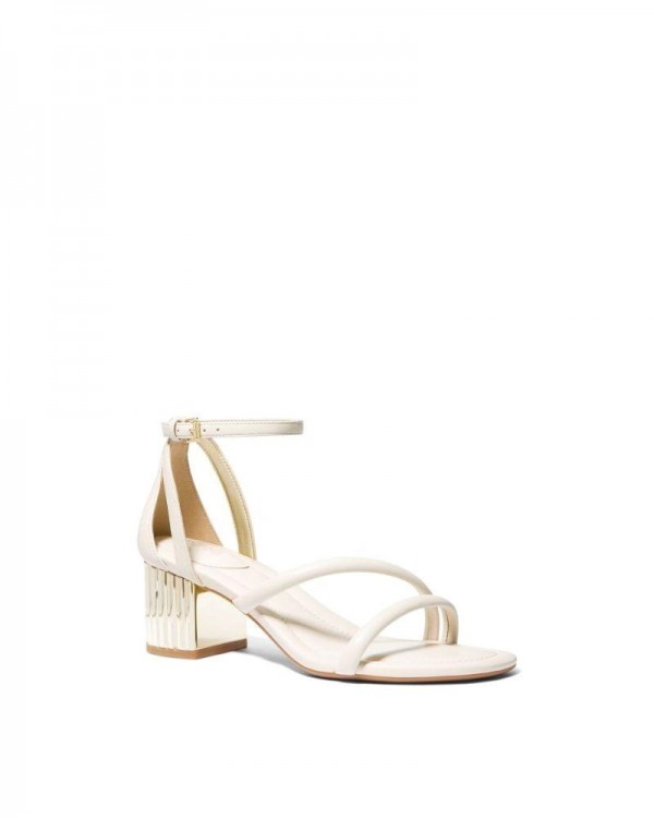 Sandalias Fiesta Mulher MICHAEL KORS Beige 40H3P0MS1L FORTER STRAPPY MID SANDAL