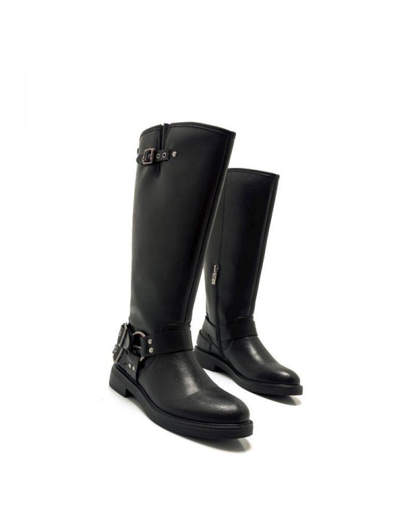  Botas Altas Mujer MUSTANG Negro 59563 BRUNA