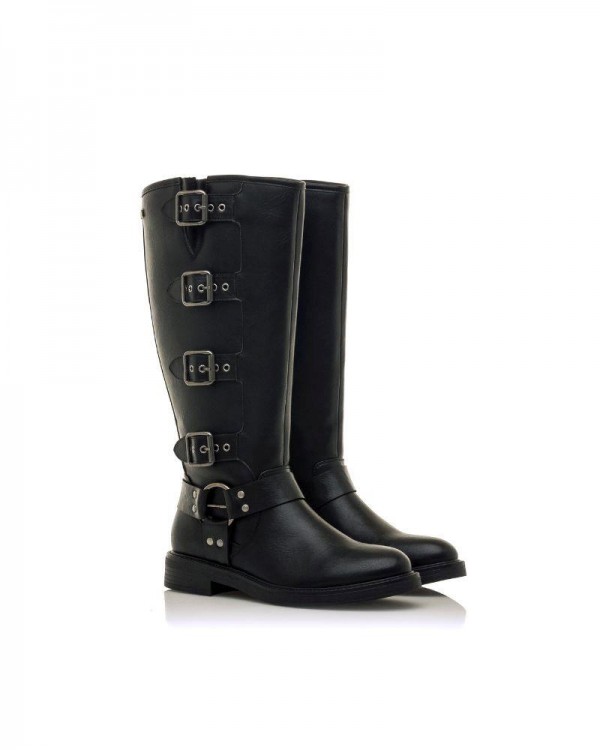 Botas Altas Mujer MUSTANG Negro 59562 BRUNA