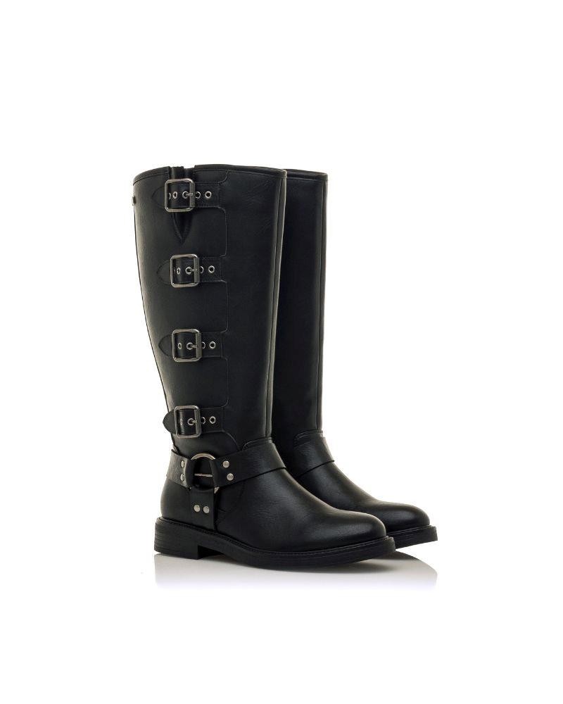 Botas Altas Mulher MUSTANG Preto 59562 BRUNA