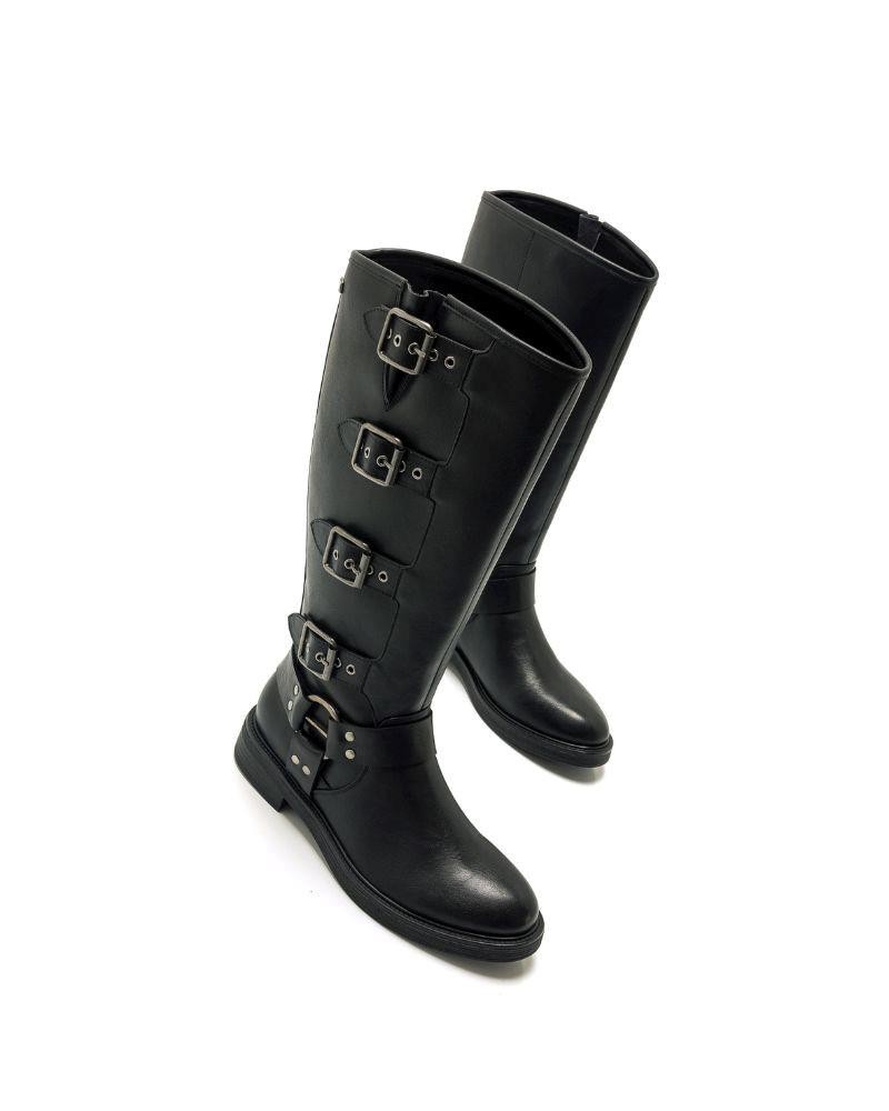Botas Altas Mulher MUSTANG Preto 59562 BRUNA