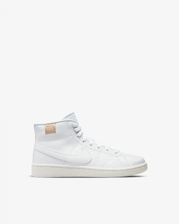 Sapatilhas Altas Mulher NIKE Branco CT1725 NIKE COURT ROYALE 2