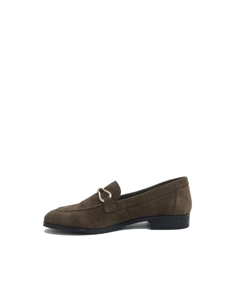  Zapatos Mocasines Mujer RKS Marrón 113130