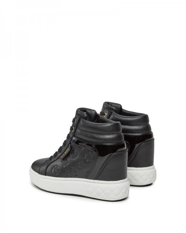 GUESS ROXANA FL8ROX LEA12 Zapatillas Altas Mujer Negro
