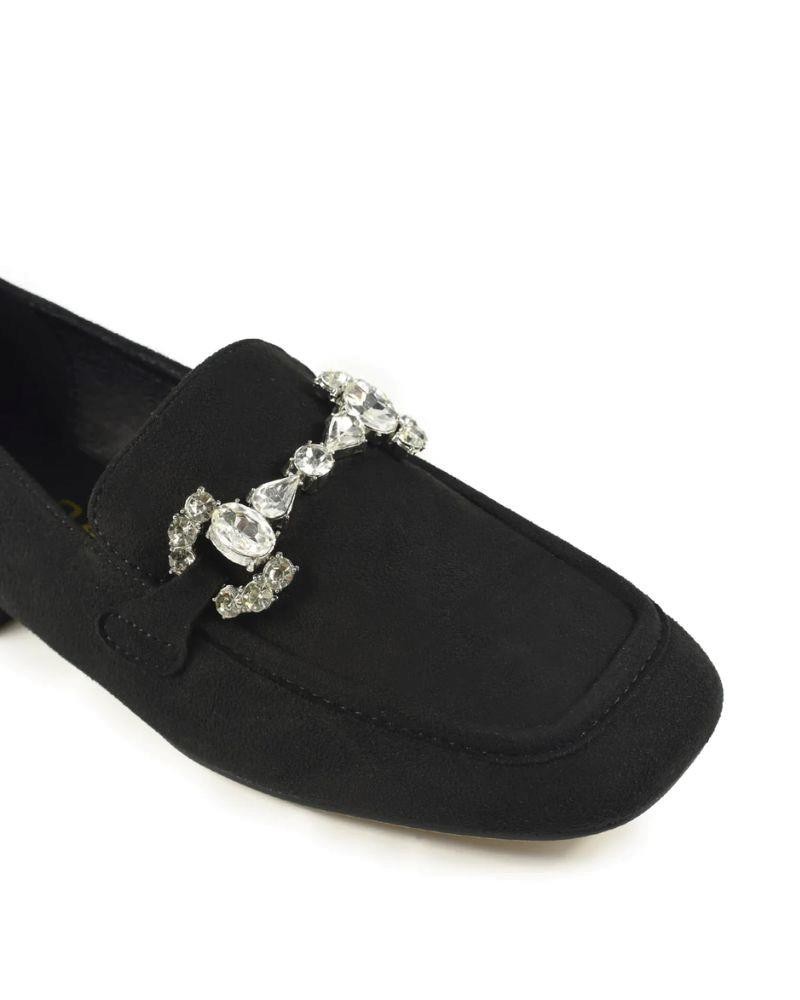 Sapatos Mocassins Mulher Azarey Preto 459H044