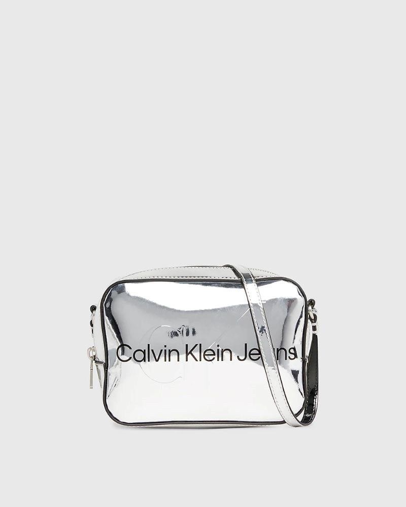 CALVIN KLEIN Bolsas Bandoleiras Mulher Prateado K60K611858