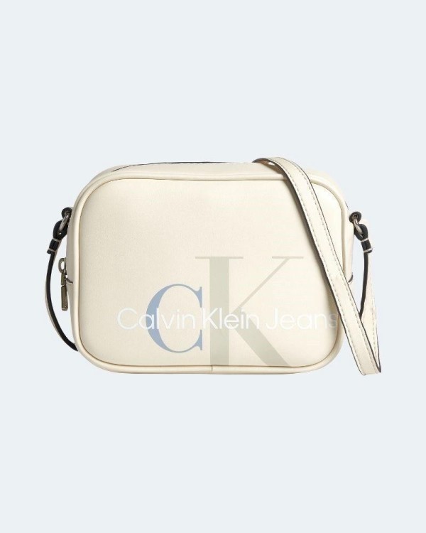 CALVIN KLEIN K60K608932YAS Malas Pequenas Feminino Bege