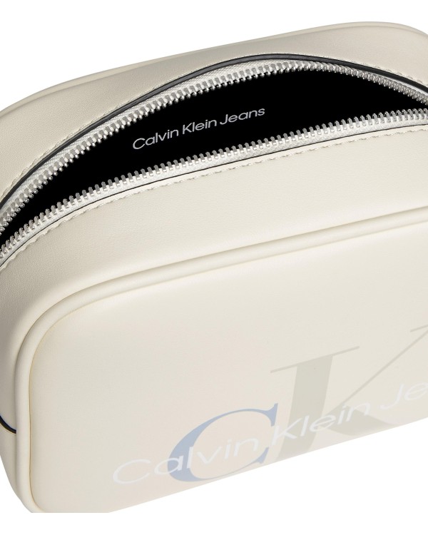 CALVIN KLEIN K60K608932YAS Malas Pequenas Feminino Bege