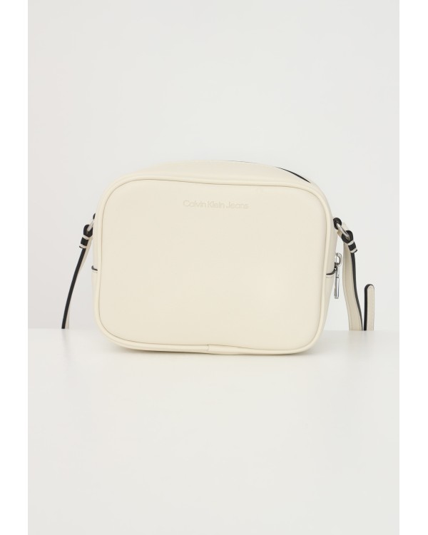 CALVIN KLEIN K60K608932YAS Malas Pequenas Feminino Bege