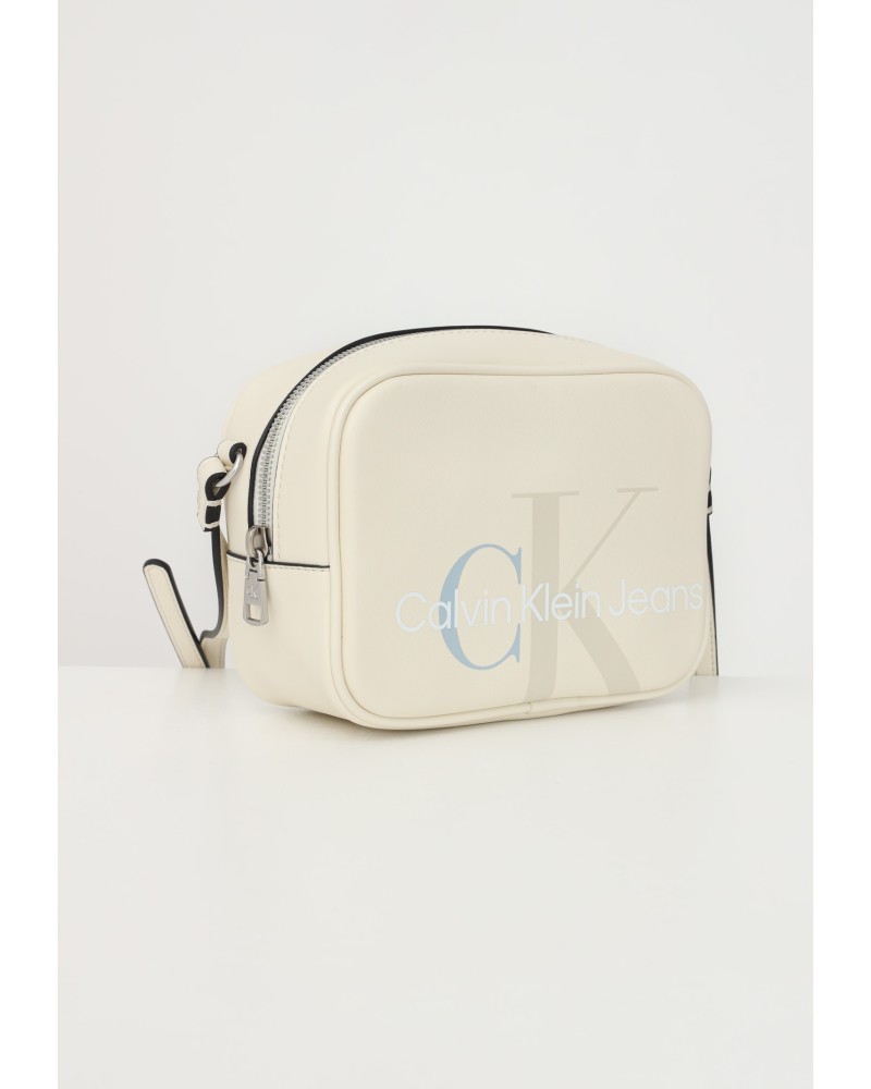 CALVIN KLEIN K60K608932YAS Malas Pequenas Feminino Bege