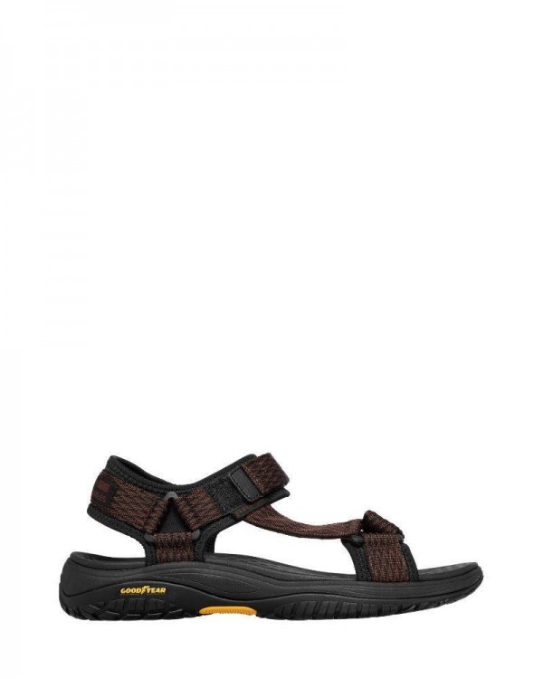 SKECHERS Sandálias Abertas Homem Castanho 204351 RELAXED FIT LOMELL RIP TIDE