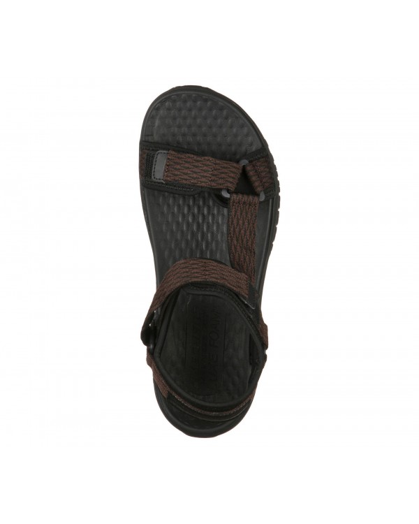 SKECHERS Sandálias Abertas Homem Castanho 204351 RELAXED FIT LOMELL RIP TIDE