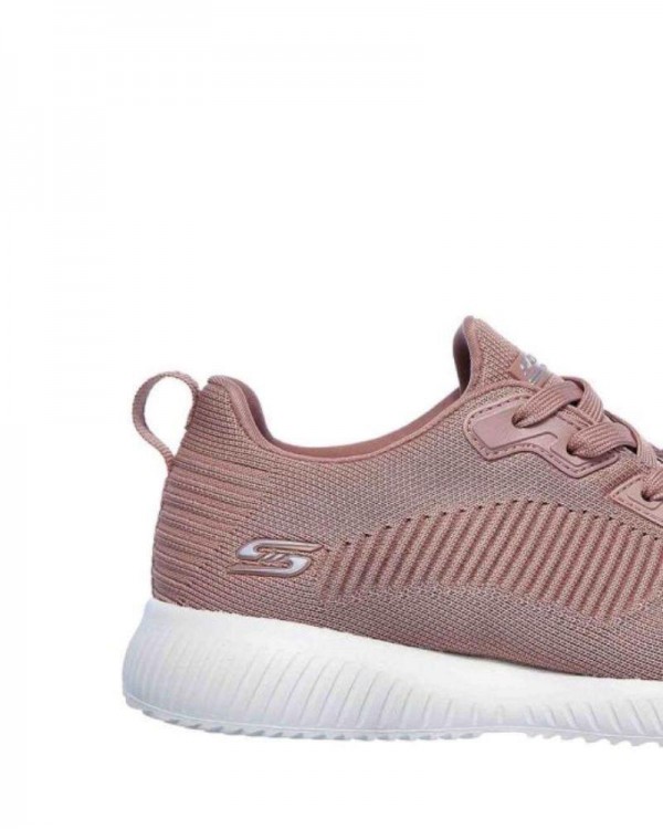 SKECHERS Sapatilhas Baixas Mulher Rosa 32504 BOBS SQUAD TOUGH TALK
