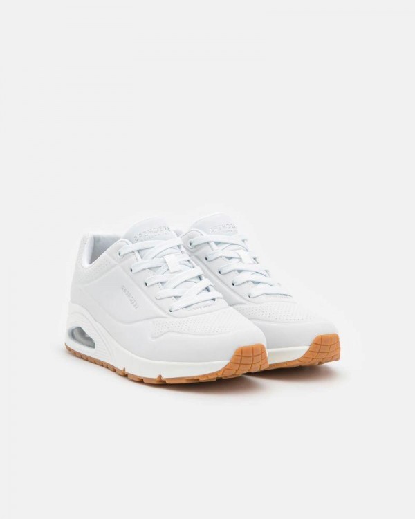 SKECHERS Sapatilhas Baixas Mulher Branco 73690 UNO STAND ON AIR