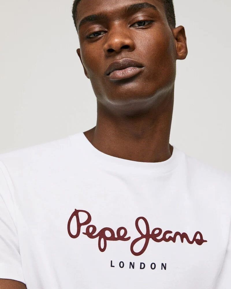 PEPE JEANS Camisetas Manga corta Hombre Blanco PM508208 EGGO
