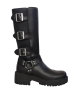 Botas Militares Mulher RKS Preto MOTORA 3 FIVELAS