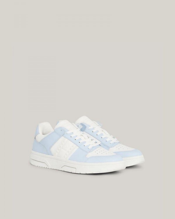 TOMMY HILFIGER Sapatilhas Baixas Mulher Azul EN0EN02501
