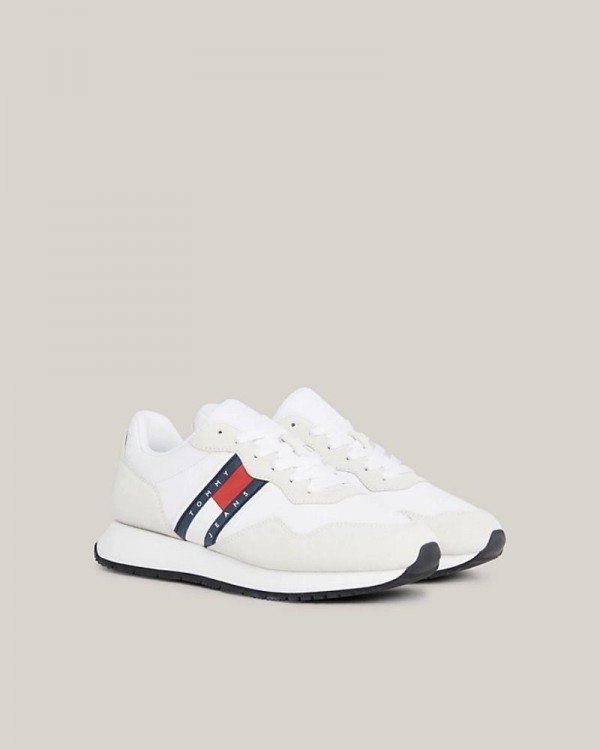 TOMMY HILFIGER Zapatillas Bajas Mujer Blanco EN0EN02510