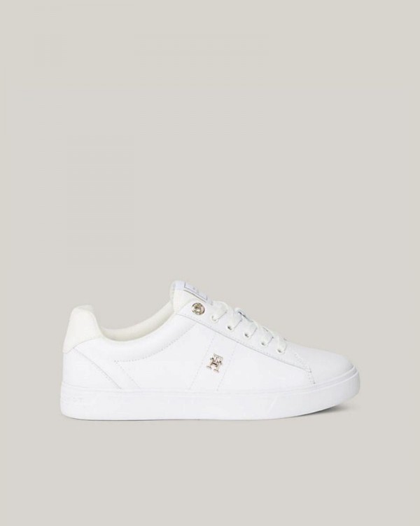Sapatilhas Baixas Mulher TOMMY HILFIGER Branco FW0FW07685