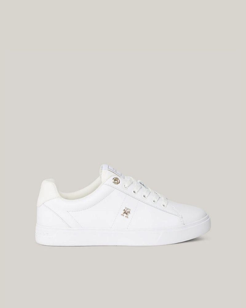 Sapatilhas Baixas Mulher TOMMY HILFIGER Branco FW0FW07685
