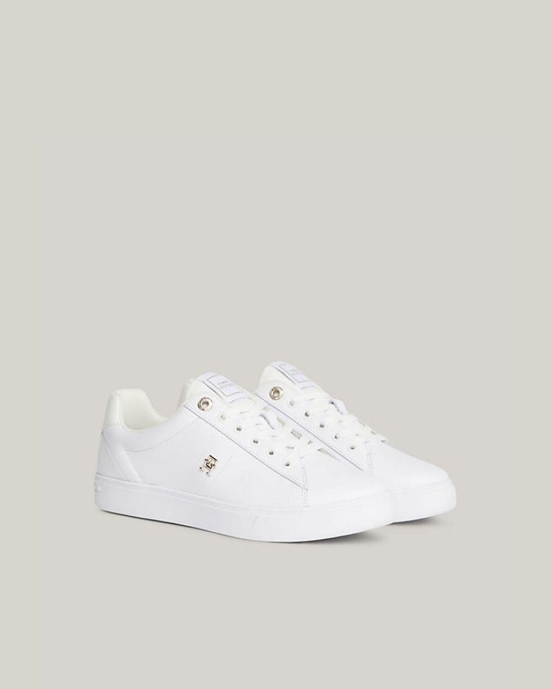 Sapatilhas Baixas Mulher TOMMY HILFIGER Branco FW0FW07685