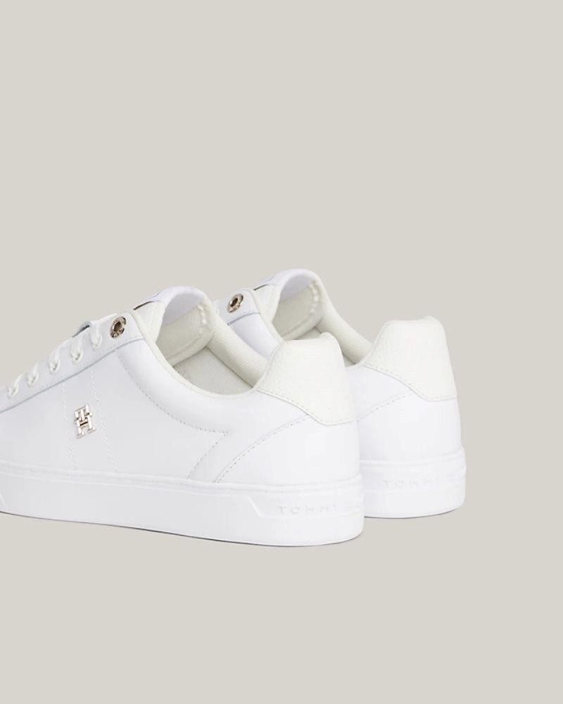Sapatilhas Baixas Mulher TOMMY HILFIGER Branco FW0FW07685