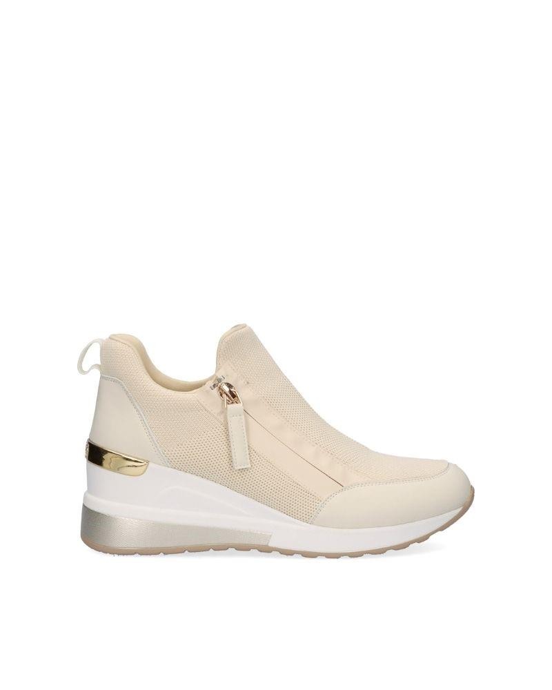 Zapatillas Bajas Mujer EXE Beige 3441EX24