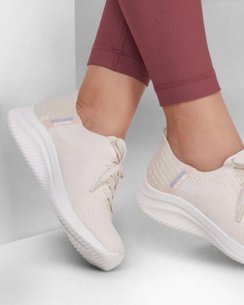 SKECHERS Zapatillas Bajas Mujer Beige 149710 SKECHERS SLIP INS