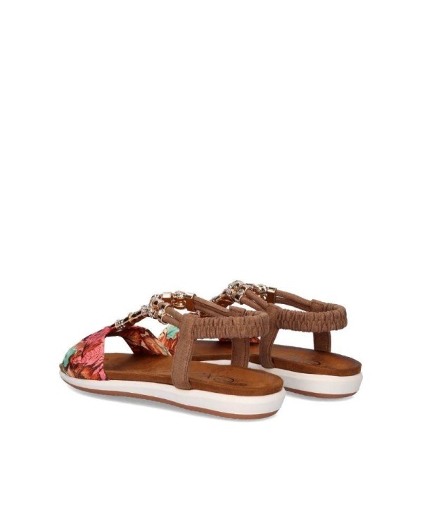 Sandalias Abiertas Mujer EXE Marrón F8043 30A
