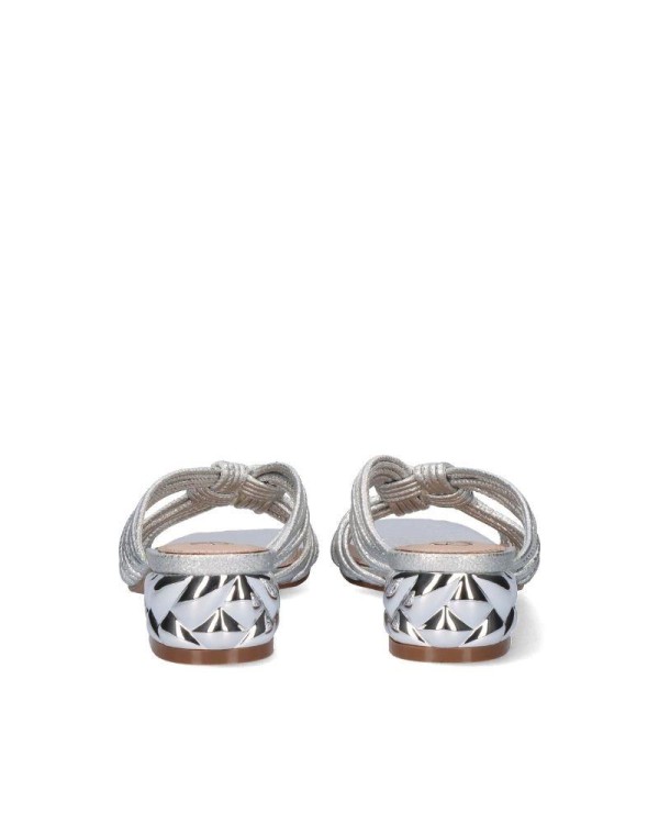 Sandalias Fiesta Mulher EXE Prata KATY 227