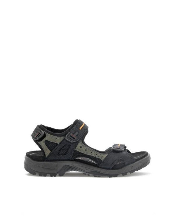 Sandalhas Abertas Chinelos Homem ECCO Preto 069564 YUCATAN