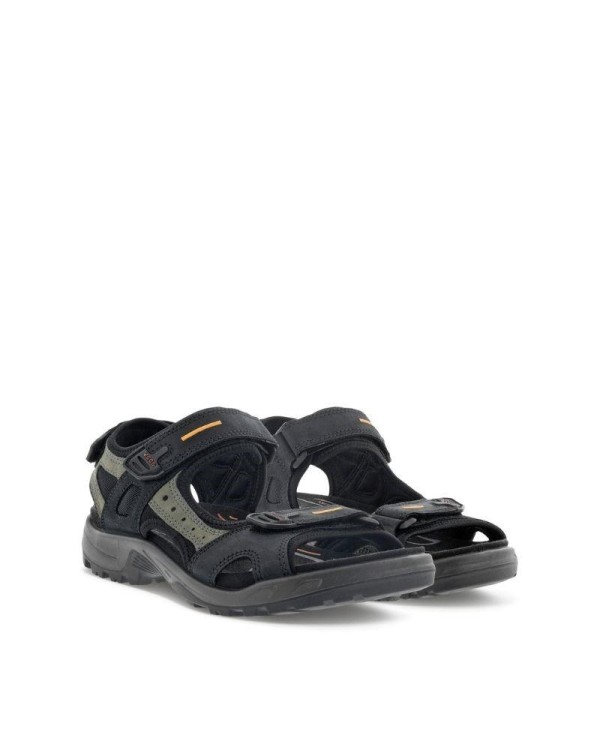 Sandalhas Abertas Chinelos Homem ECCO Preto 069564 YUCATAN