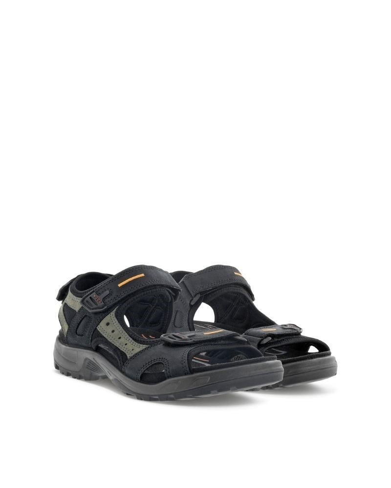  Sandalias Abiertas Chancletas Hombre ECCO Negro 069564 YUCATAN
