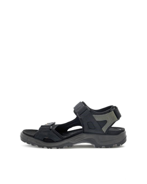  Sandalias Abiertas Chancletas Hombre ECCO Negro 069564 YUCATAN