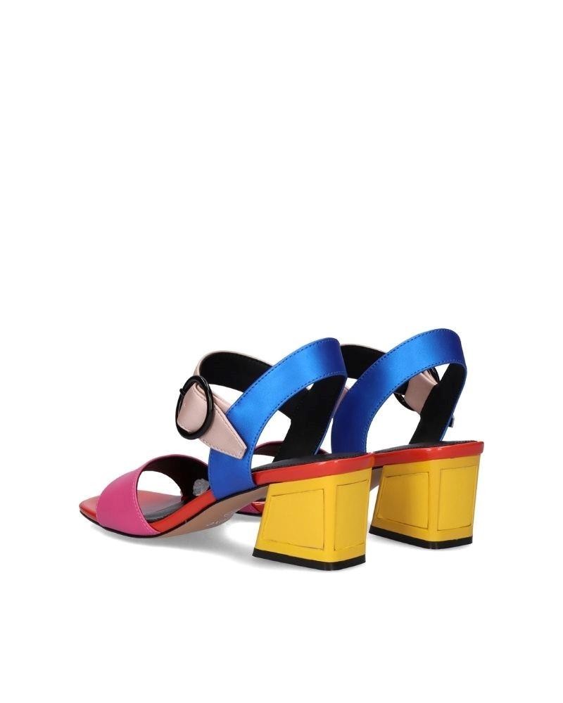  Sandalias Fiesta Abiertas Mujer EXE Rosa LUISA 515